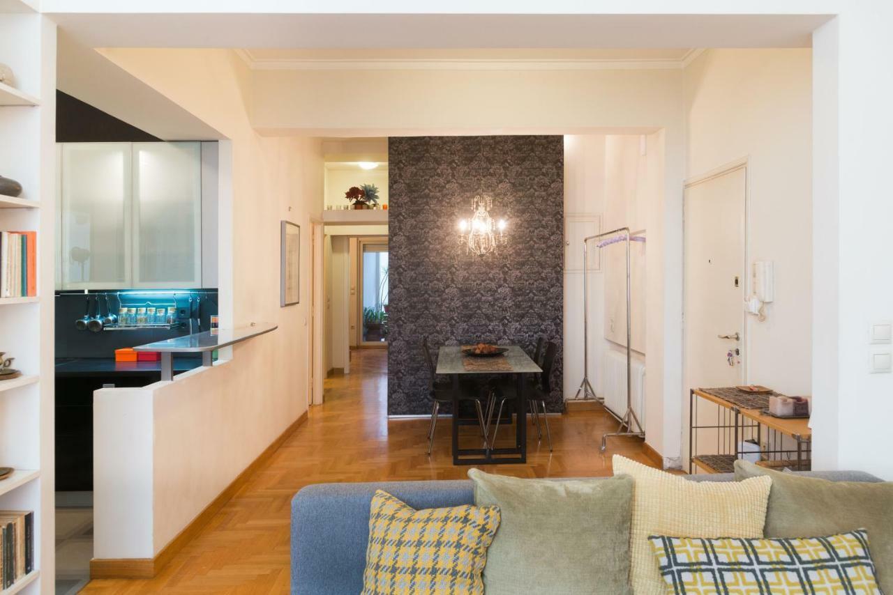 Stylish Flat With Veranda In The Heart Of 雅典 外观 照片