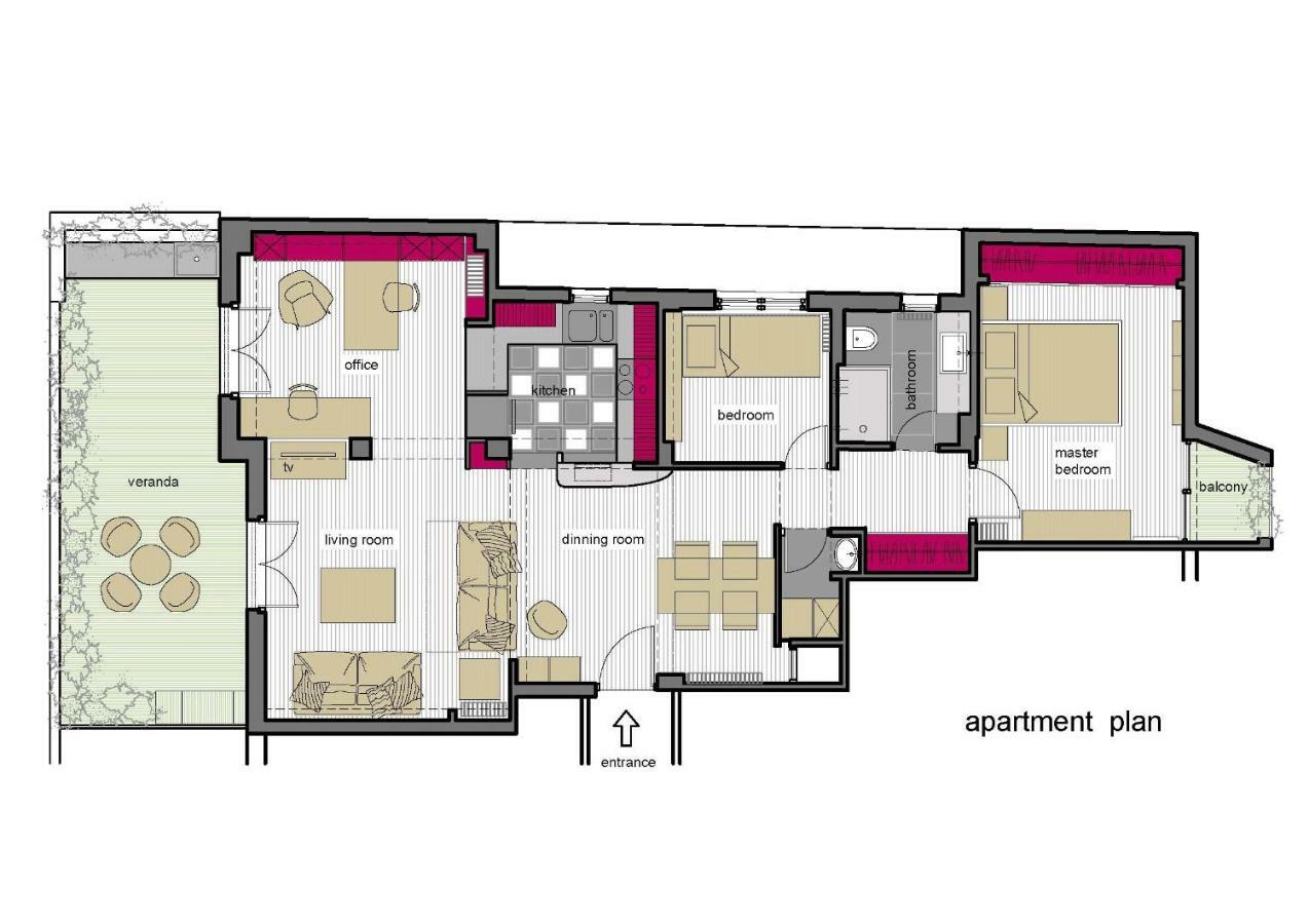 Stylish Flat With Veranda In The Heart Of 雅典 外观 照片