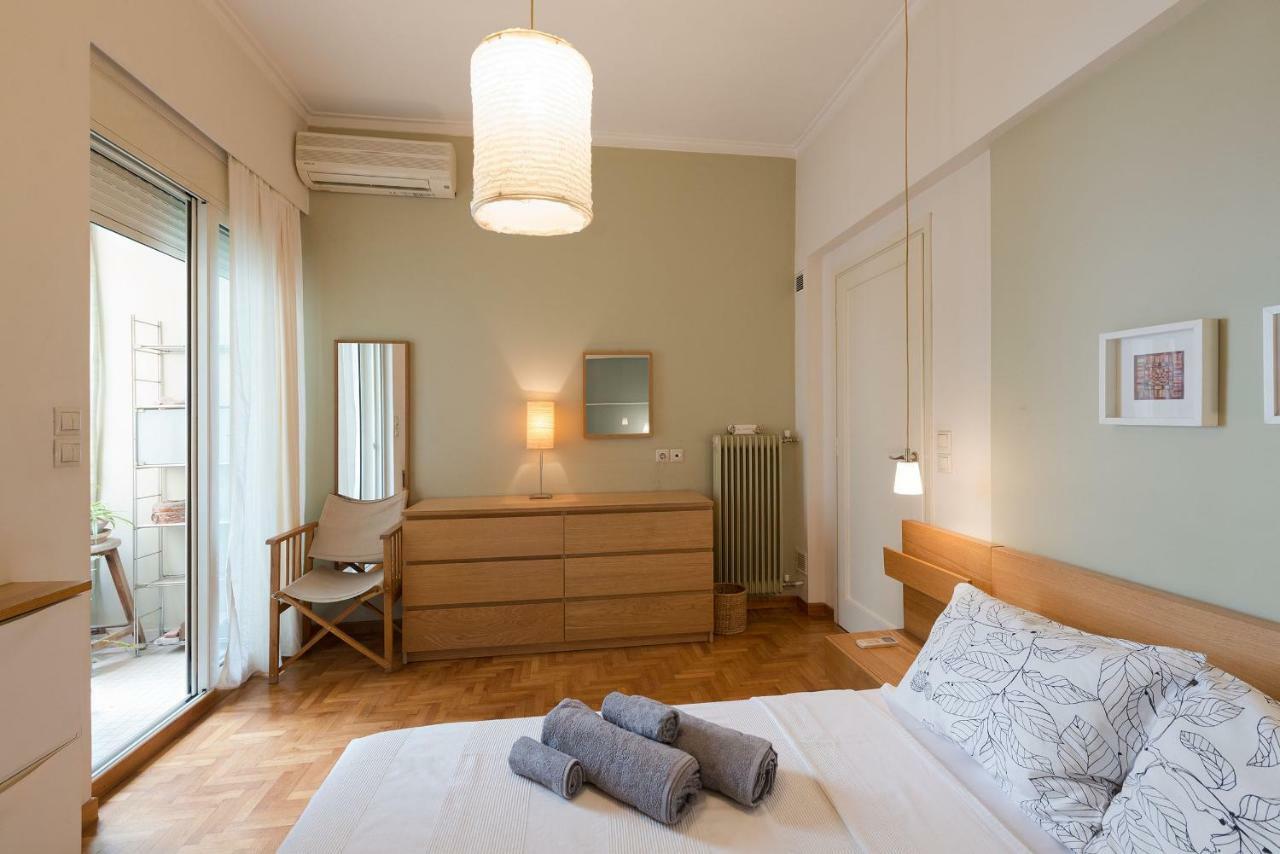 Stylish Flat With Veranda In The Heart Of 雅典 外观 照片